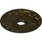 Ekena Millwork Kent Ceiling Medallion (Fits Canopies up to 5"), Hand-Painted Green Gold, 18"OD x 3 1/2"ID x 1 1/4"P CM18KEGGS - alternate 2